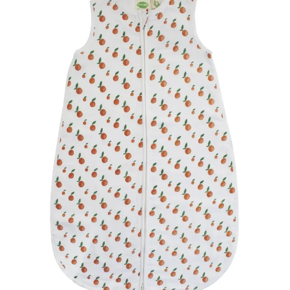 Organic Muslin Signature Print Sleep Sac - Citrus