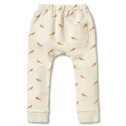 Organic Terry Slouch Kids Pant - Tweet Tweet