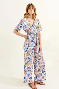 Paisley Print Jumpsuit