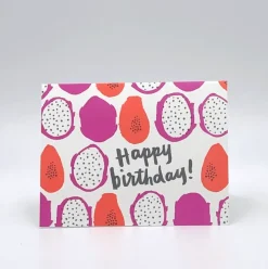 Papaya + Dragon Fruit Birthday