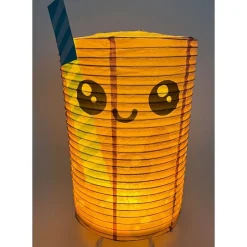 Paper Led Lantern - Boba Tea