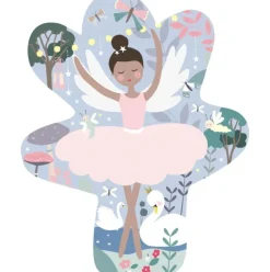 12pc Shaped Jigsaw with Shaped Box - Ballerina