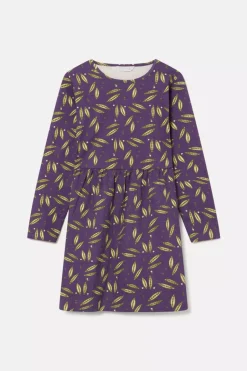 Pea Print Babydoll Dress