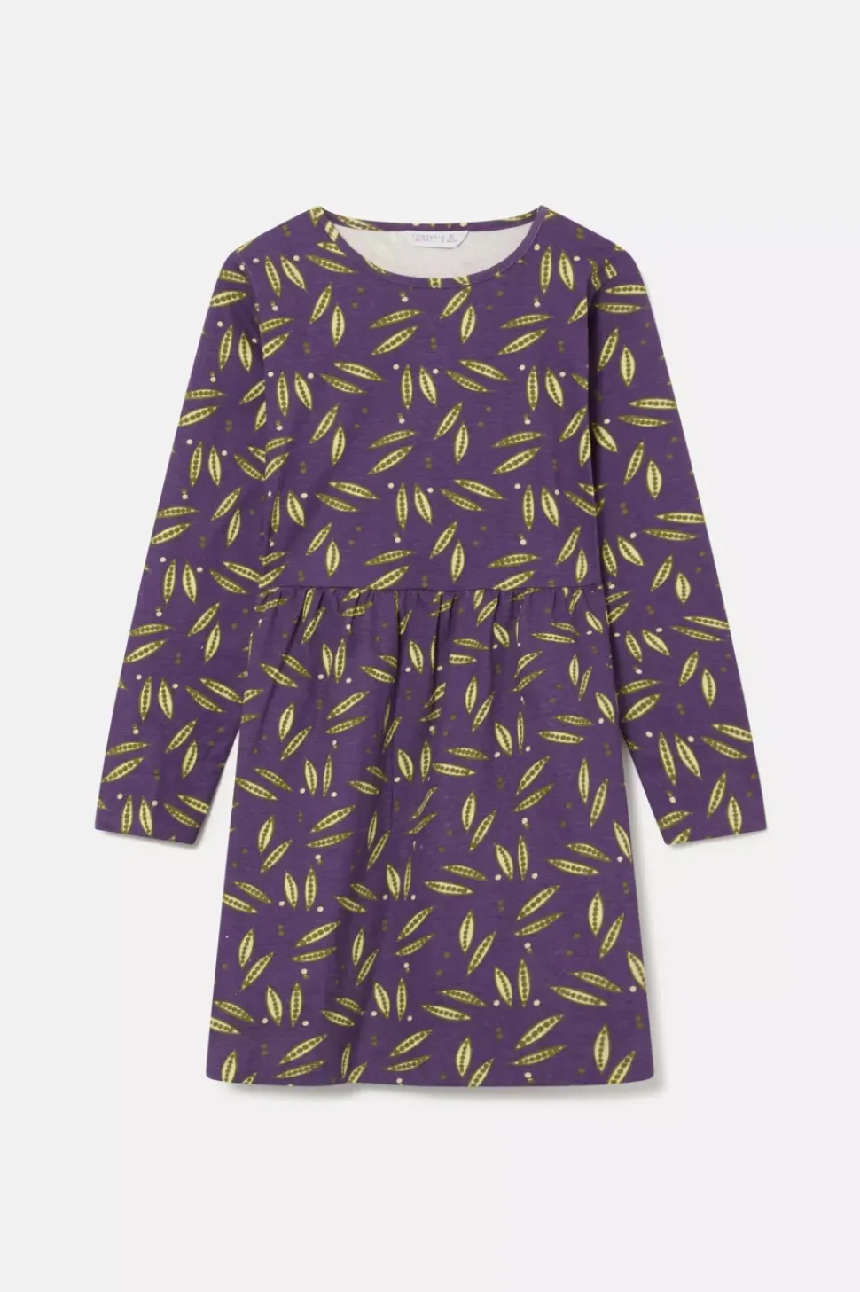 Pea Print Babydoll Dress