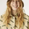 Pea Print Bucket Hat