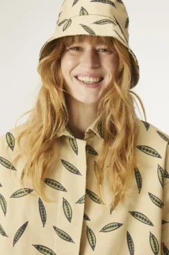 Pea Print Bucket Hat