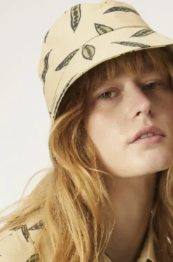 Pea Print Bucket Hat