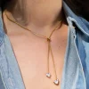 Pearl of the Party Bolo Necklace