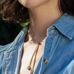 Pearl of the Party Bolo Necklace