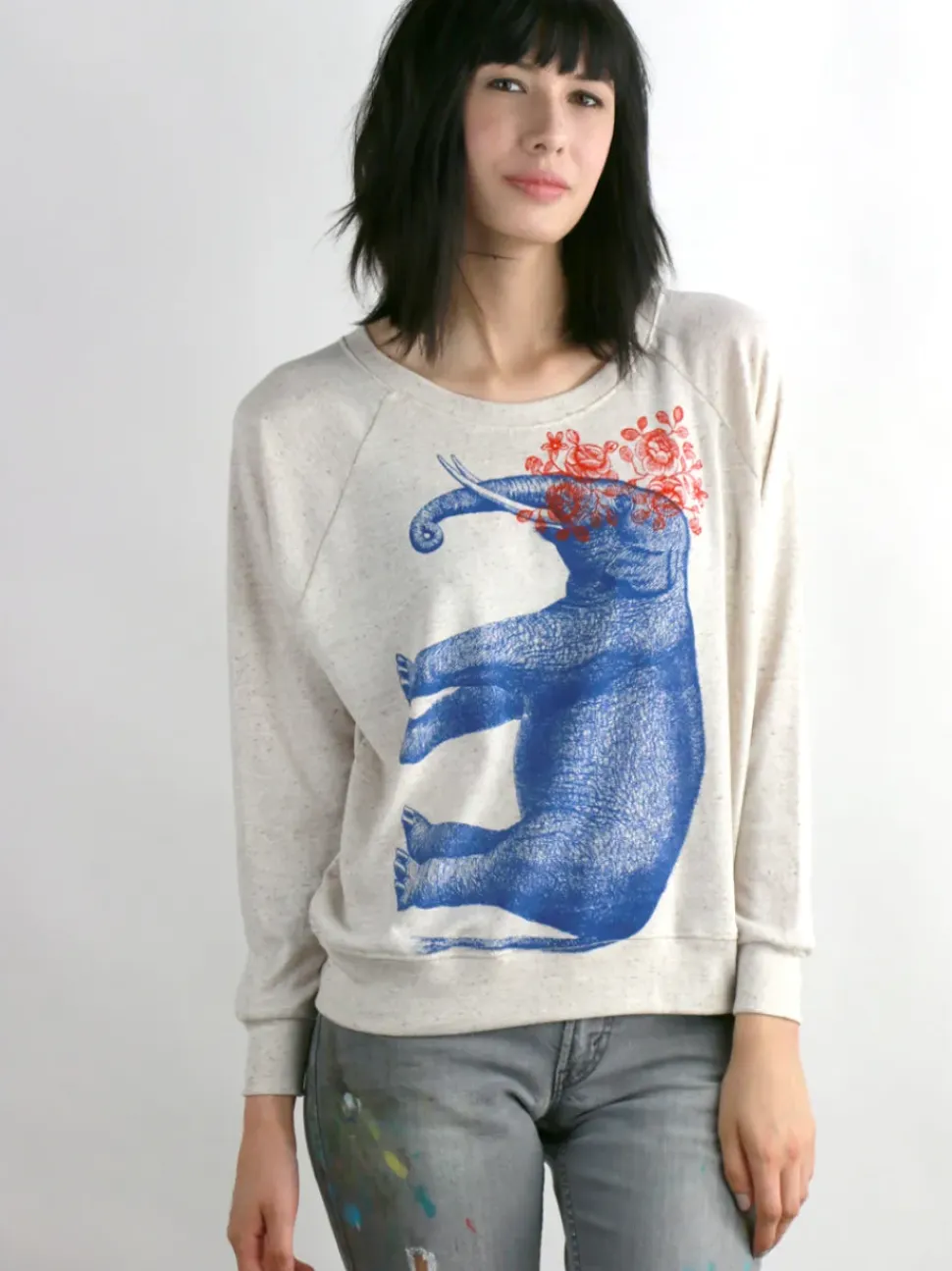 Pia Pullover - Elephant