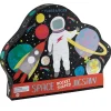 80 Piece "Rocket" Shaped Jigsaw with Shaped Box - Space