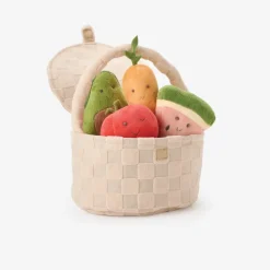Plush Picnic Basket Activity Set