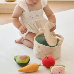 Plush Picnic Basket Activity Set