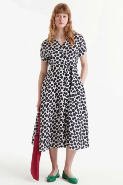 Polka Dot Dress - Black/White
