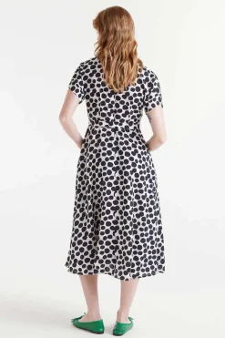 Polka Dot Dress - Black/White