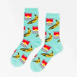 Pop Art Crew Socks - Women's