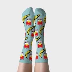 Pop Art Crew Socks - Women's