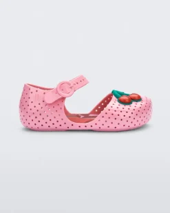 Pop Flat in Pink/Red