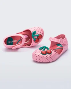 Pop Flat in Pink/Red