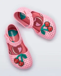 Pop Flat in Pink/Red