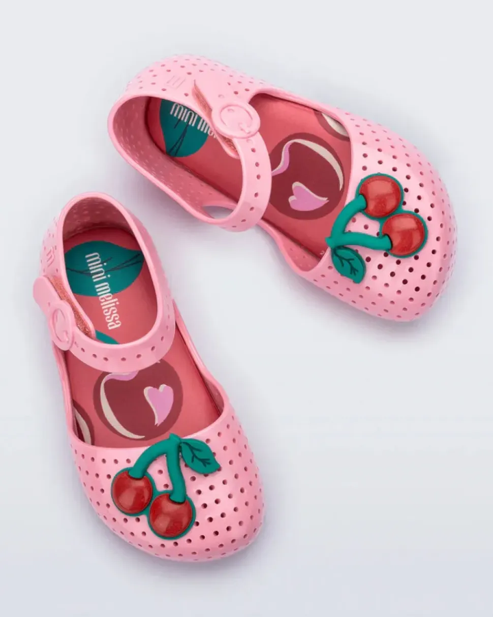 Pop Flat in Pink/Red