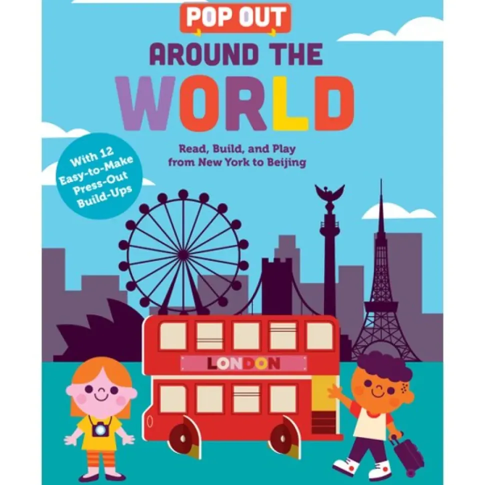 Pop Out Around the World: Read, Build, and Play from New York to Beijing Board Book