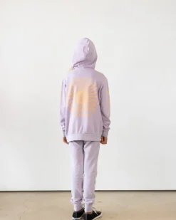 Positive Vibes Sweatpants - Lilac