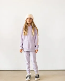 Positive Vibes Sweatpants - Lilac