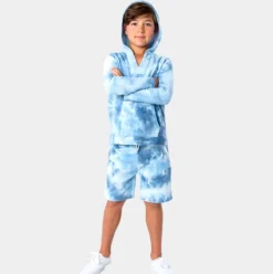 Preston Shorts - Sky Tie Dye