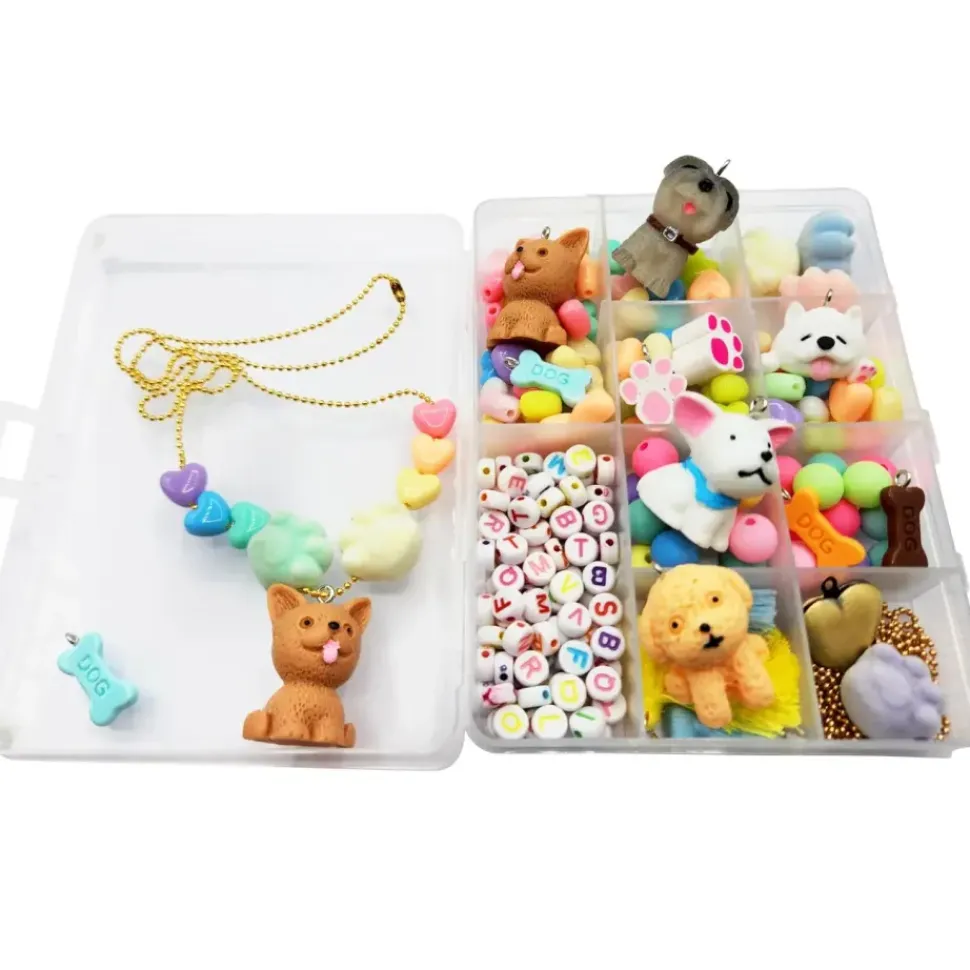 Puppy Love Necklace and Jewelry Diy Kit For Kids