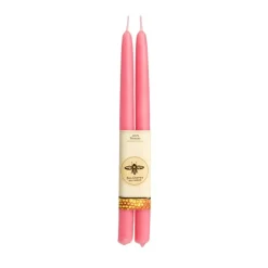 100% Pure Beeswax Tapers - Several Colors