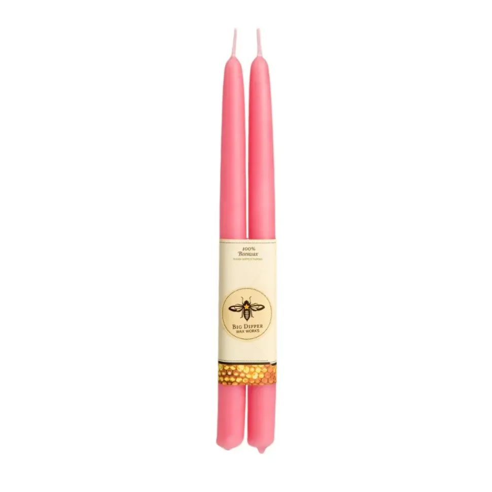 100% Pure Beeswax Tapers - Several Colors