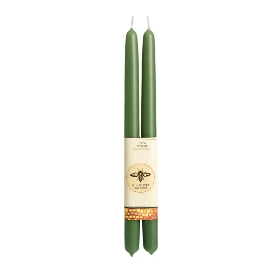 100% Pure Beeswax Tapers - Several Colors