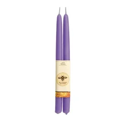 100% Pure Beeswax Tapers - Several Colors