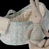 Rabbit in Carry Cot - Mint