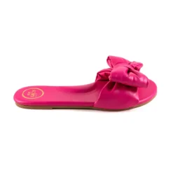 RAFIE Bow Sandal - Hot Pink