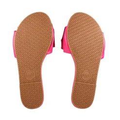 RAFIE Bow Sandal - Hot Pink