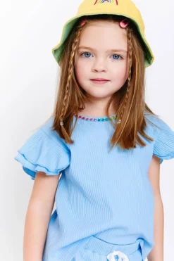 Rainbow Bucket Hat Reversible (Two Colors)