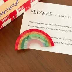 Rainbow Hair Clip