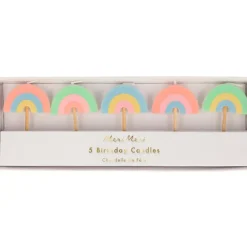 Rainbow Party Candles