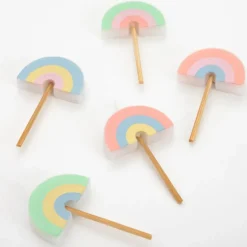 Rainbow Party Candles