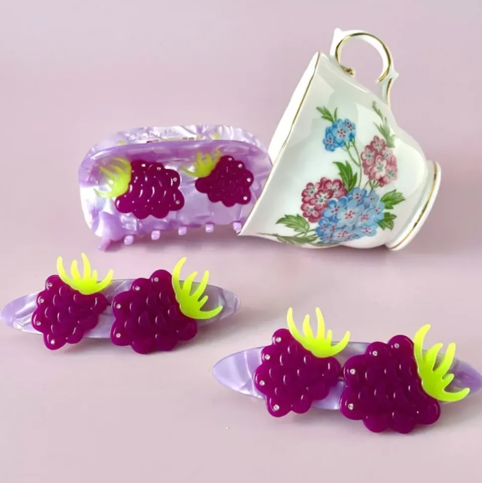 RASPBERRY MEDLEY - Hair Barrette
