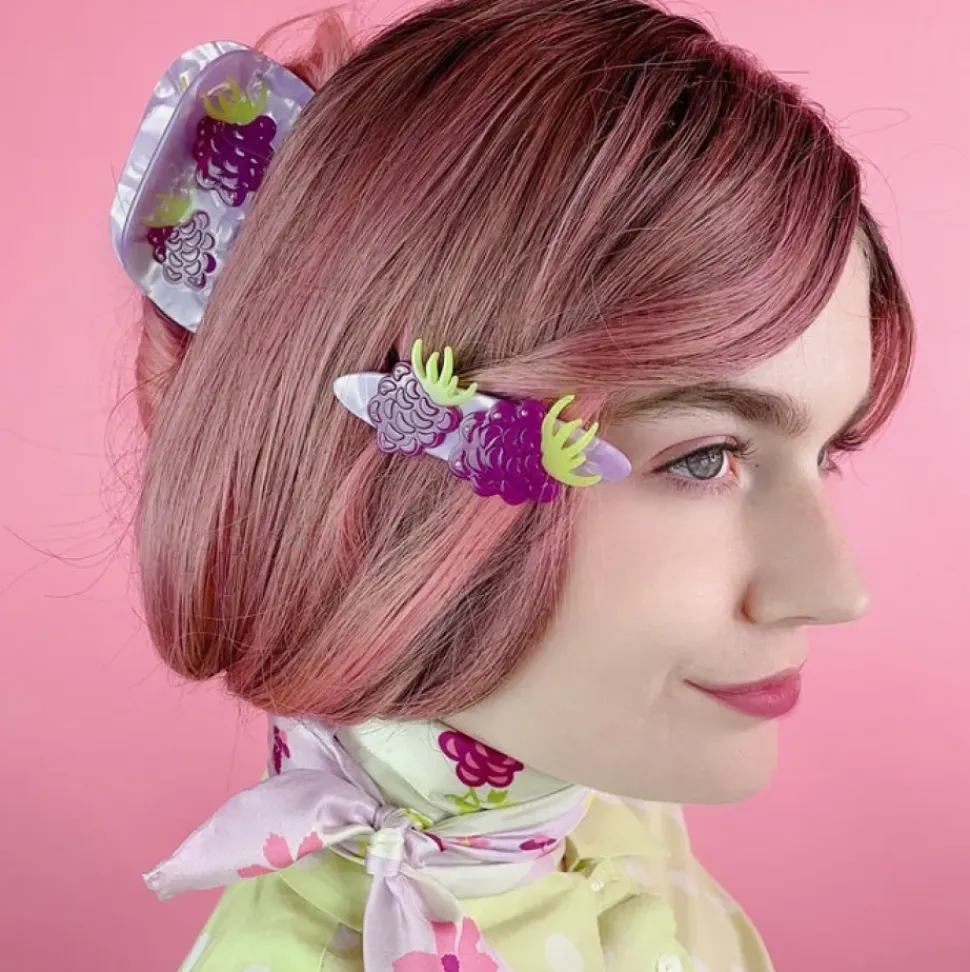 RASPBERRY MEDLEY - Hair Barrette
