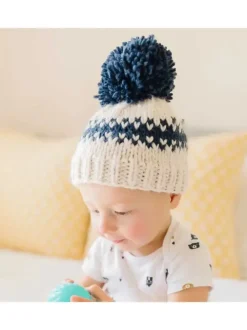 Rebel Natural Knit Beanie Hat