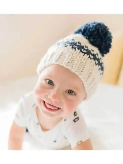 Rebel Natural Knit Beanie Hat