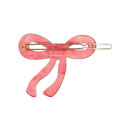 Red Bow Hair Clip