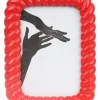 Red Twist-Layered 4x6 Photo Frame