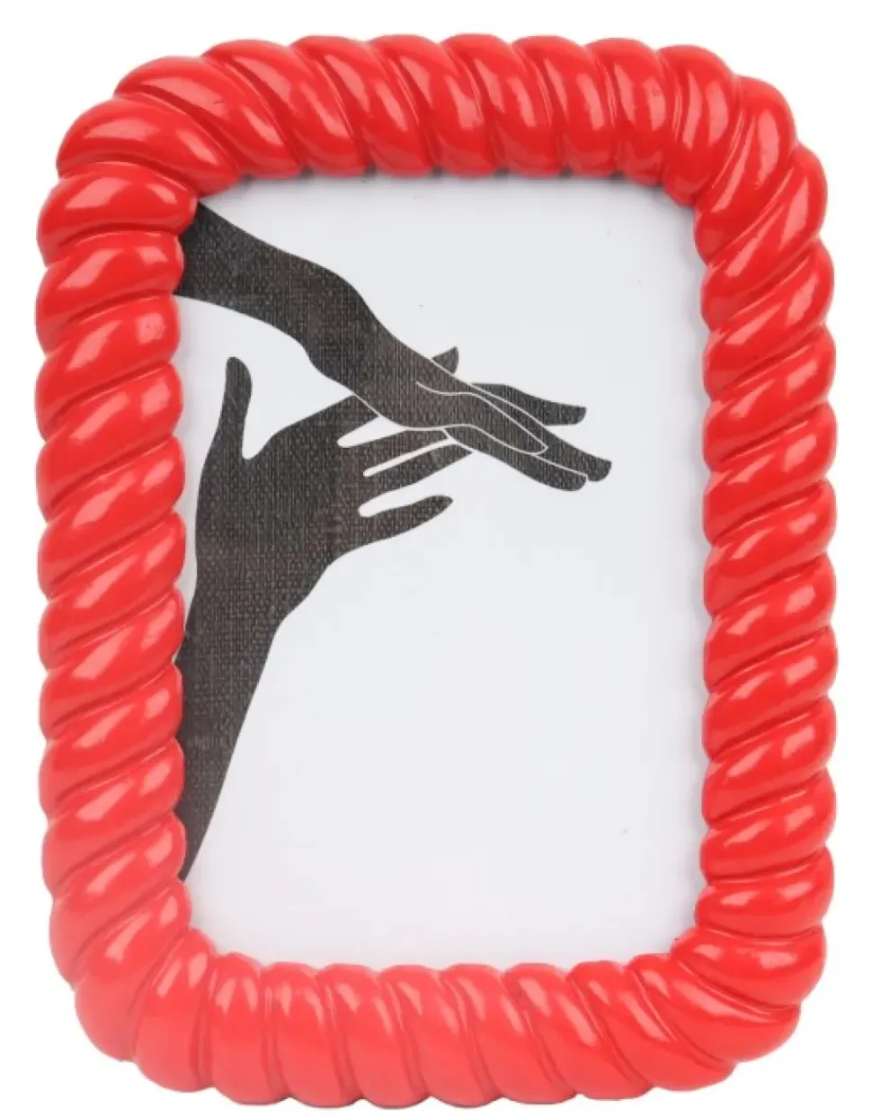 Red Twist-Layered 4x6 Photo Frame