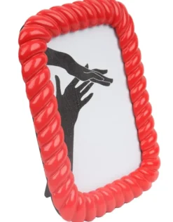 Red Twist-Layered 4x6 Photo Frame