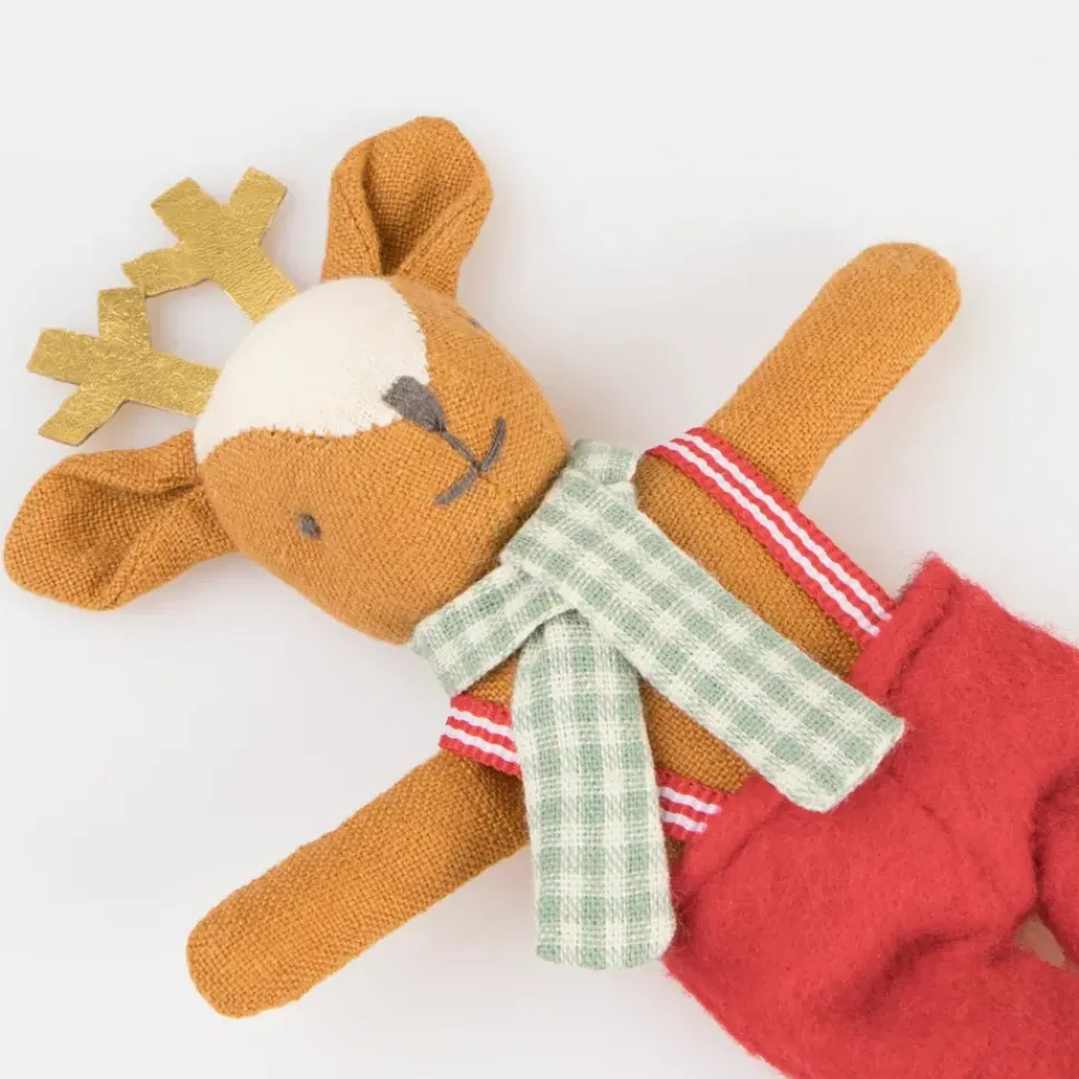 Reindeer Mini Doll & Suitcase